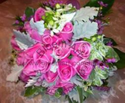 CODE 71986 - Wedding Bouquet of Ornithogalum and Roses